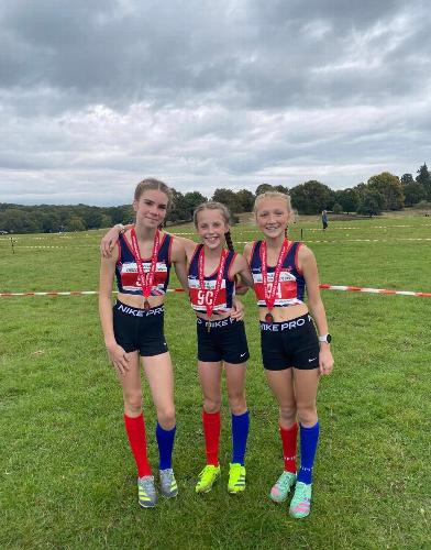 SS Athletics taking home double team medals in the Essex XC relays! Essex Cross Country Relays take place at Weald Park, Brentwood.