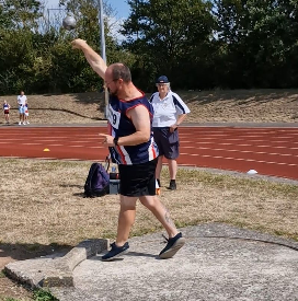Coach Jake competing at Southend Open 