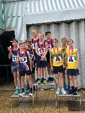 3x800m U13 Boys Essex relay champions